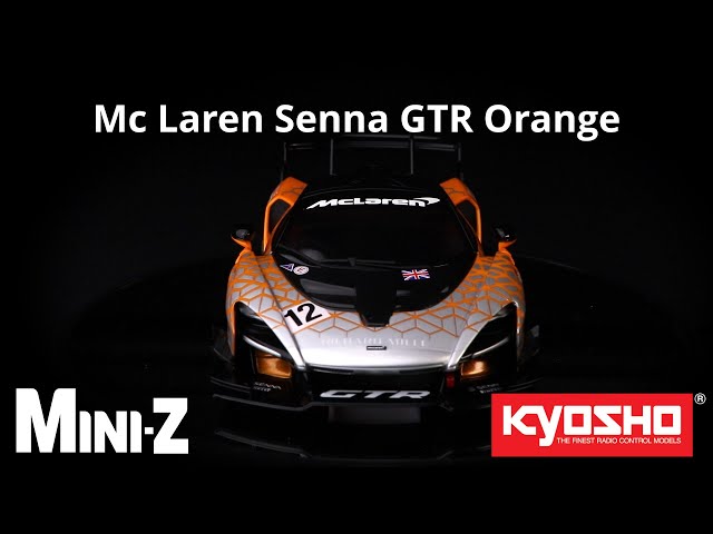 KYOSHO MINI-Z RWD McLaren Senna GTR Orange - YouTube