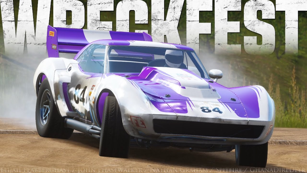 1977 Chevrolet C3 Corvette - Wreckfest - YouTube