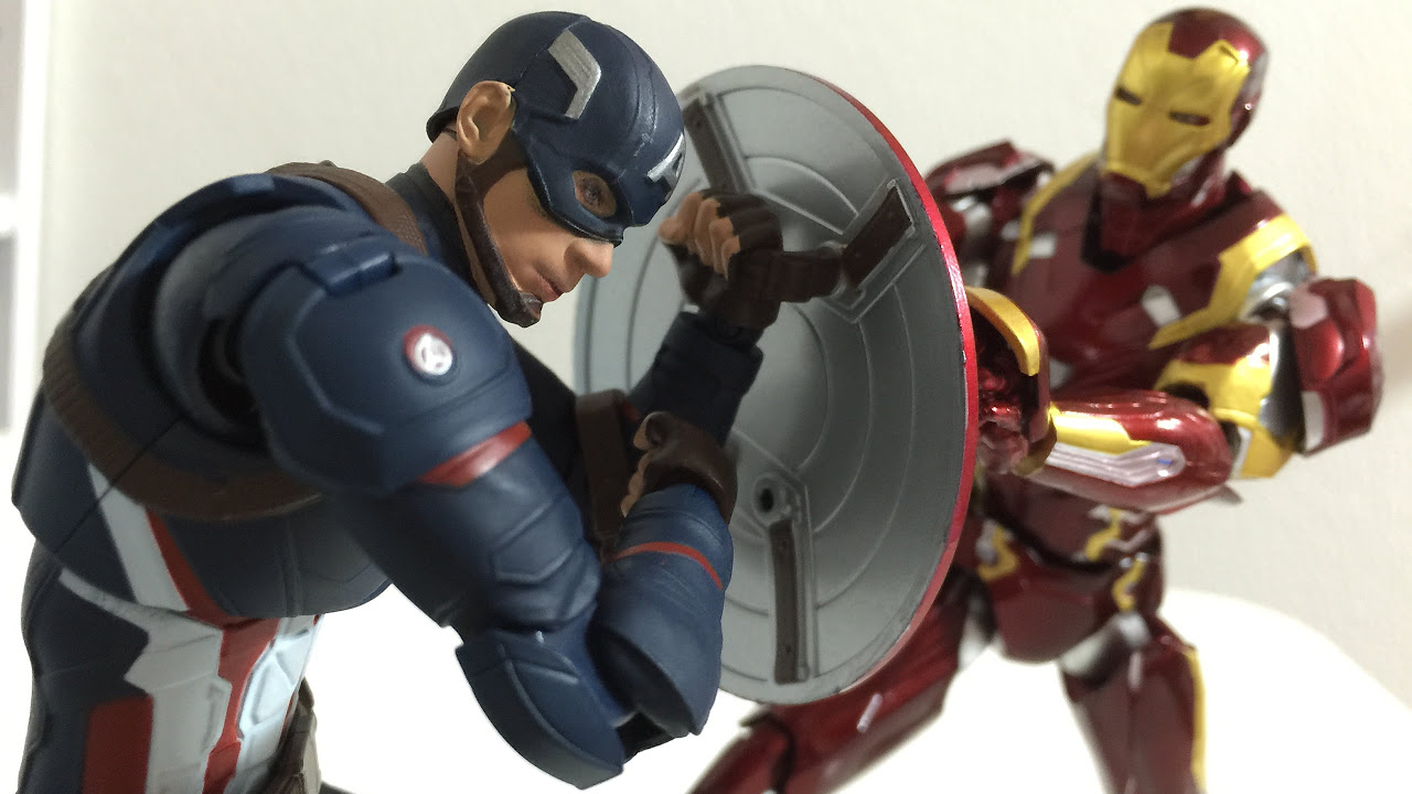 私も友だろ？」 キャプテン・アメリカ&アイアンマンマーク46 S.H.