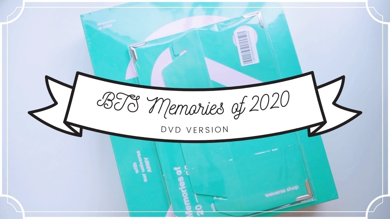 BTS MEMORIES OF 2020 | DVD - YouTube