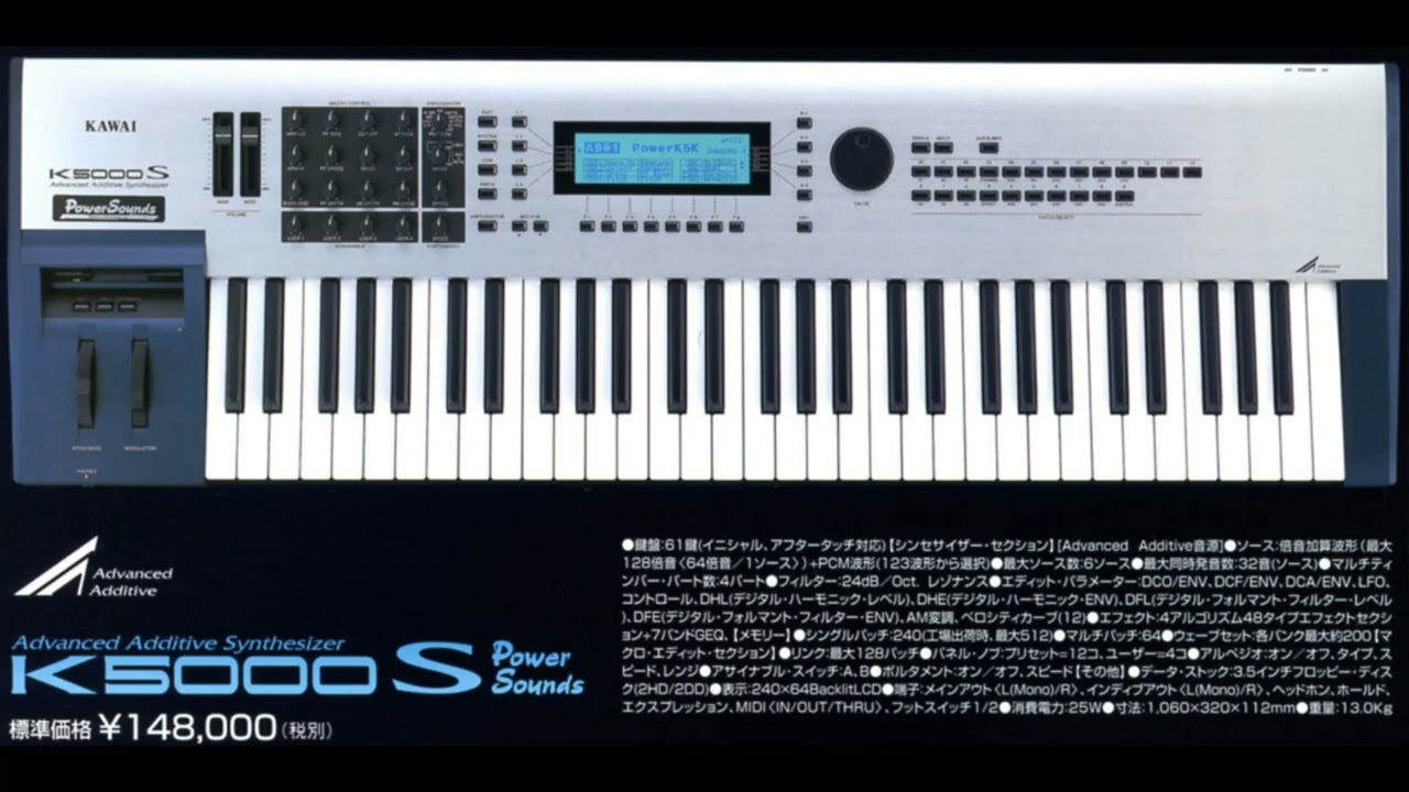 KAWAI K5000S Demo & Review - YouTube