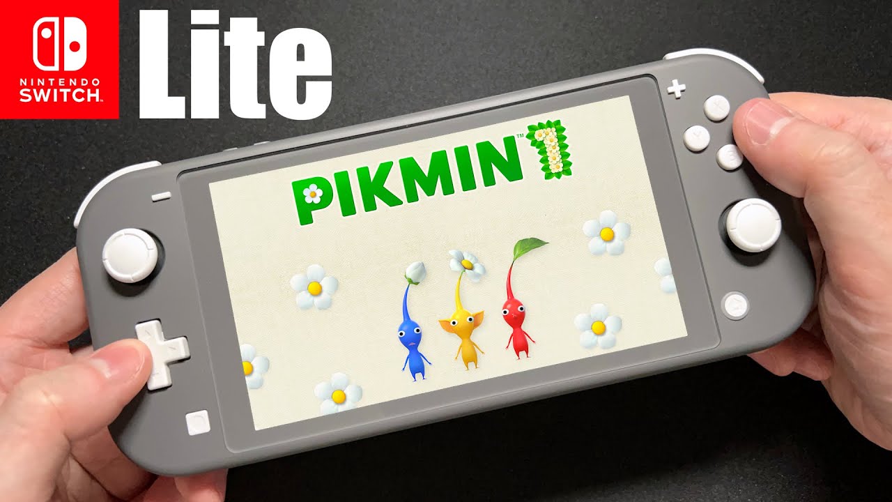 PIKMIN 1 on Nintendo Switch LITE Gameplay - YouTube
