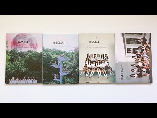 A Confused Unboxing of LOOΠΔ 이달의 소녀 ++ (Limited & Normal A&B
