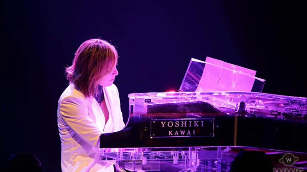 クリスタル ピアノのキミ Piano Solo / Toshi feat YOSHIKI (Midi