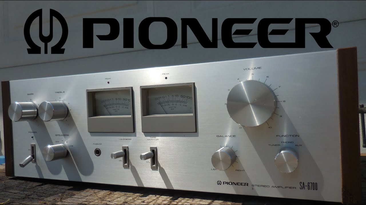 Pioneer SA-6700 Integrated Amplifier Repairs (Ep. 232) - YouTube