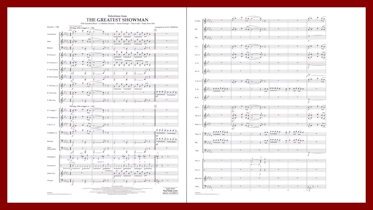 ラ・マンチャの男セレクション（吹奏楽楽譜） ラ・マンチャの男