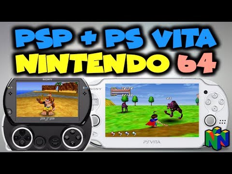 PSP/PS VITA DaedalusX64 v1.1.8 UPDATE! (N64 Emulator Test) - YouTube