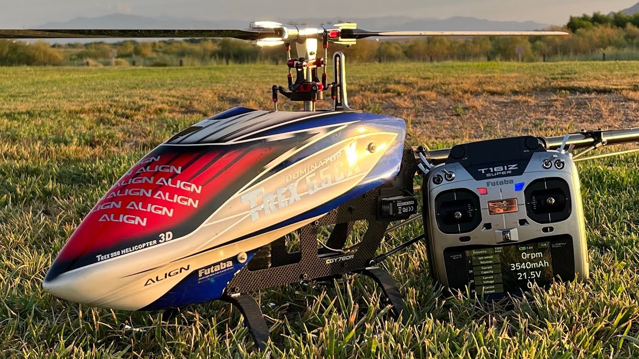 Alan Szabo Jr. ALIGN Trex 550X 7/19/2024 - YouTube