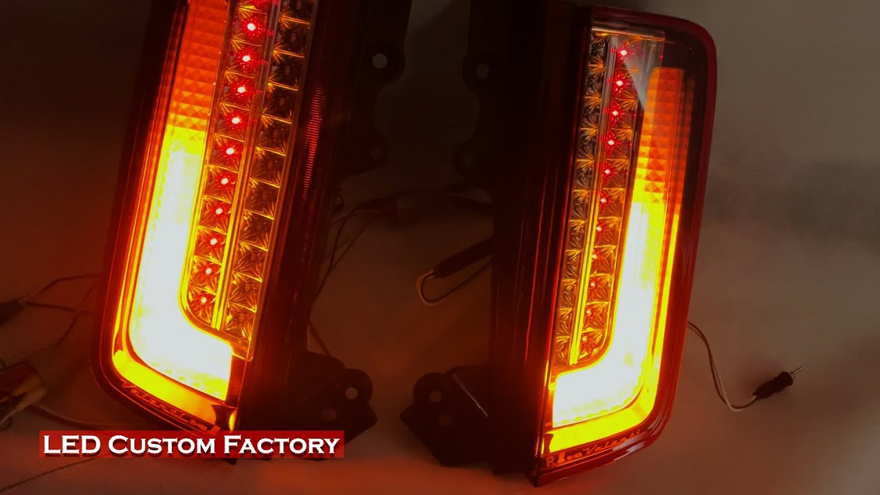 E52 エルグランド ヴァレンティ製 ロアテール ワンオフ加工 - YouTube