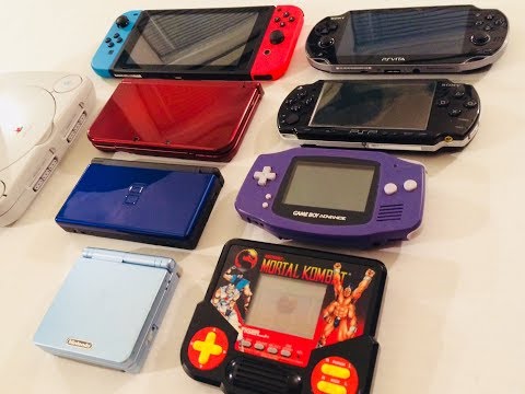 Nintendo Switch Size Comparison | GB SP 3DS DS LITE SONY PSP PS