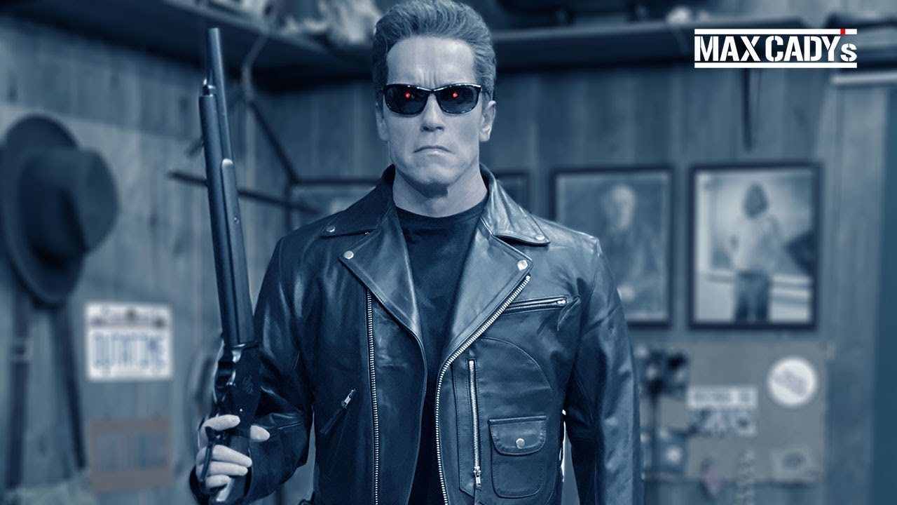 TERMINATOR 2 T2 Leather Jacket & Pants by MAX CADY - YouTube