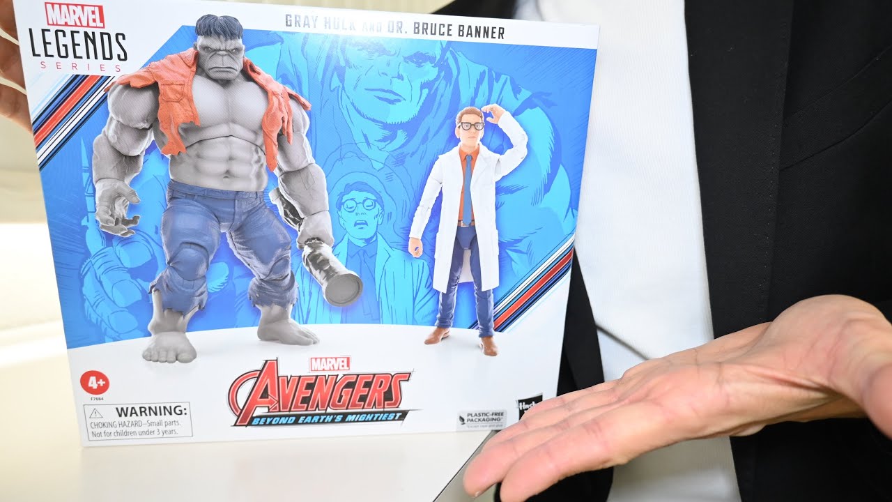 MARVEL LEGENDS/GRAY HULK&BRUCE BANNER/マーベルレジェンド/グレイ