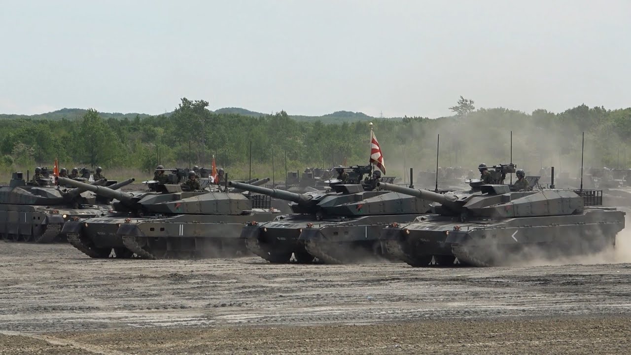 第7師団・東千歳駐屯地記念行事2024年 観閲行進準備 JGSDF 7th