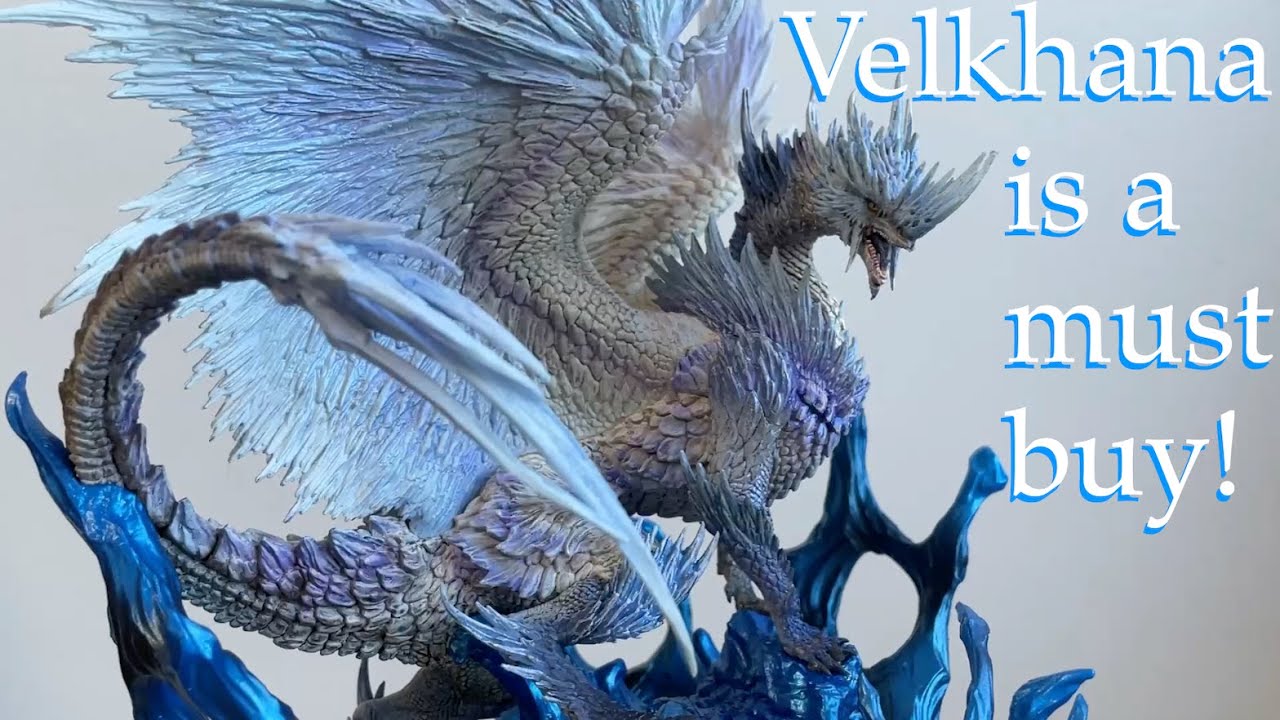 Capcom Figure Builder Creators Model Velkhana is A BEAUTY!!! / CFB