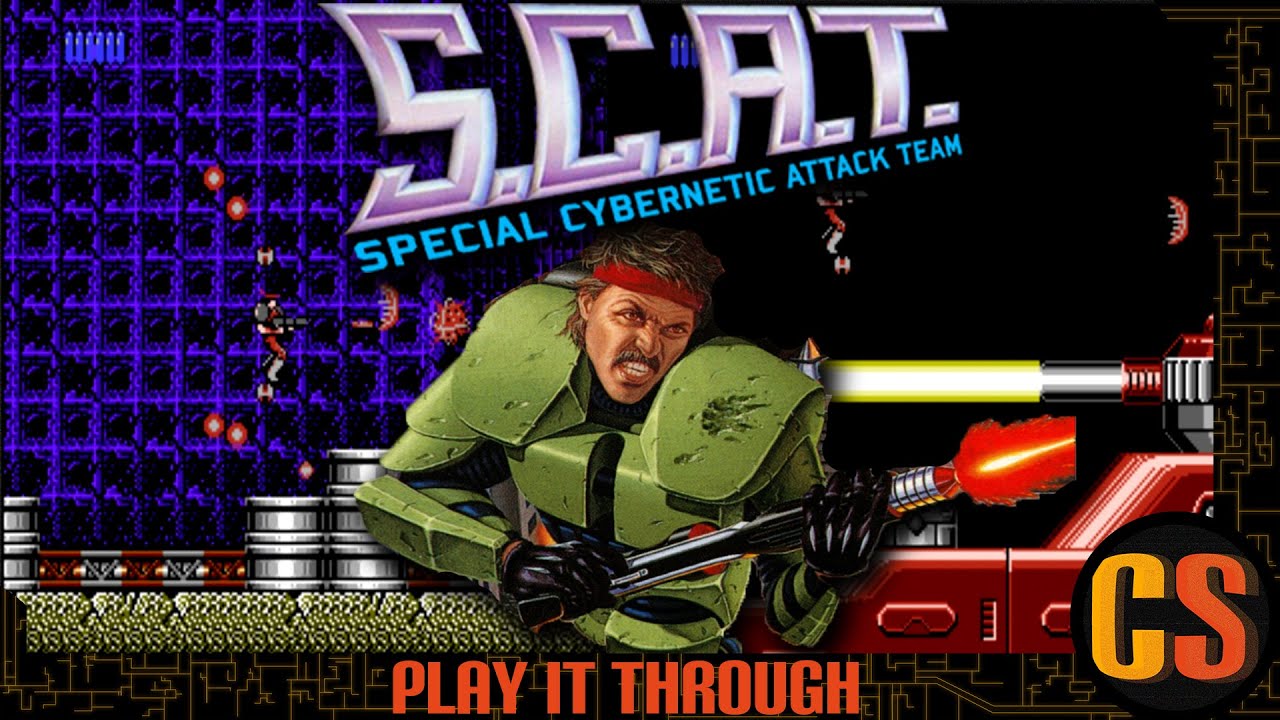 S.C.A.T. SPECIAL CYBERNETIC ATTACK TEAM - PLAY IT THROUGH - YouTube