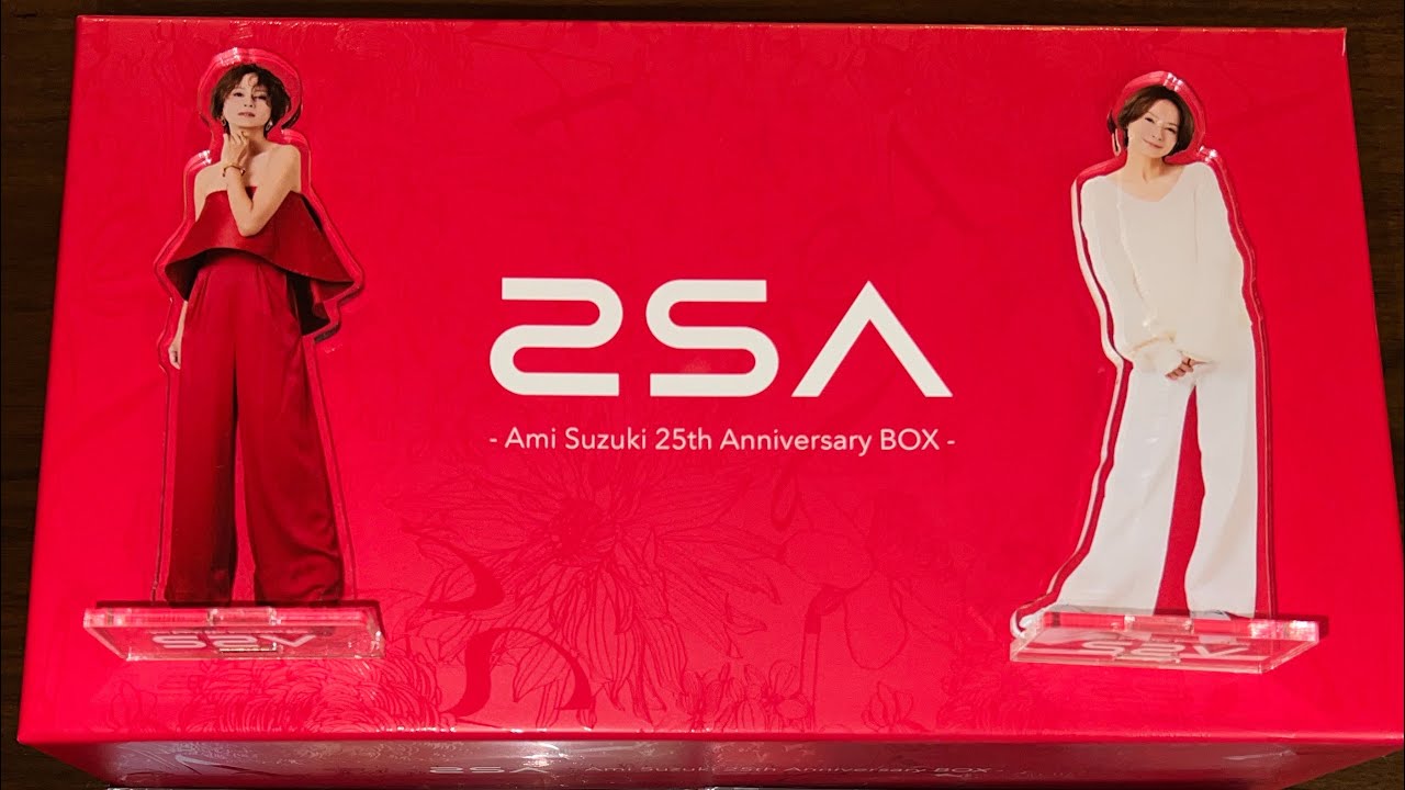 UNBOXING] 2SA -Ami Suzuki (鈴木亜美) 25th Anniversary BOX- - YouTube