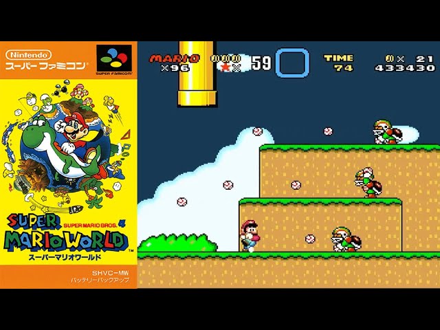 SNES] Super Mario World #11 SUPER MARIO WORLD #Do you know this