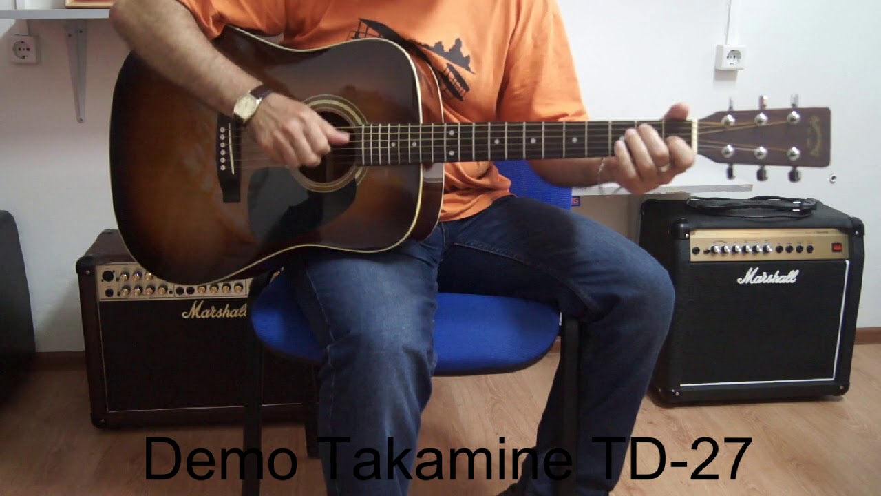 Takamine TD-27 (Demo) - YouTube