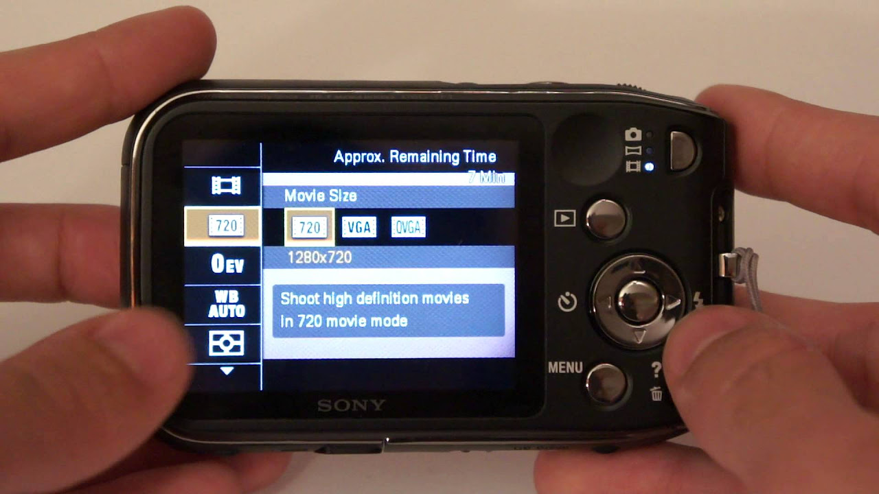 Sony DSC TF1 hands on - YouTube