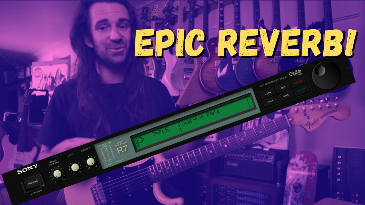Sony's EPIC Rack Reverb - DPS R7 - YouTube