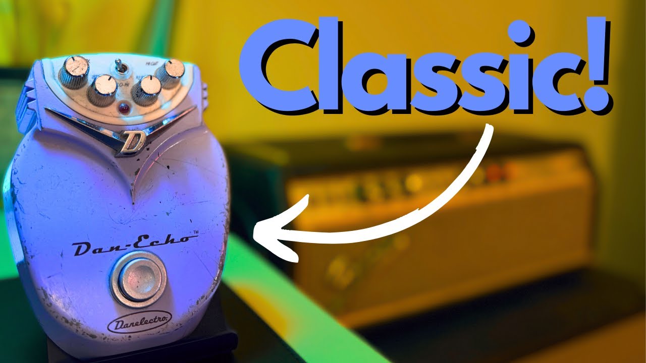 This is One of the Late 90's Greatest Delay Pedals! Danelectro Dan