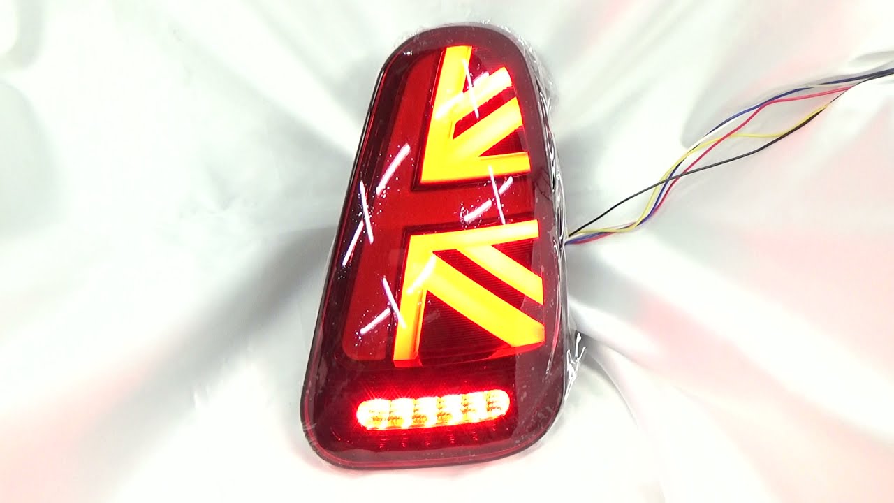 MINIミニR50系ユニオンジャックテールランプ スモーククリア【R50/R53