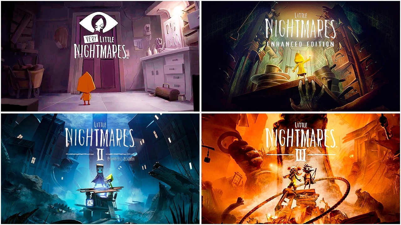 👻 LITTLE NIGHTMARES 1,2,3 + ALL DLC & VERY LITTLE NIGHTMARES