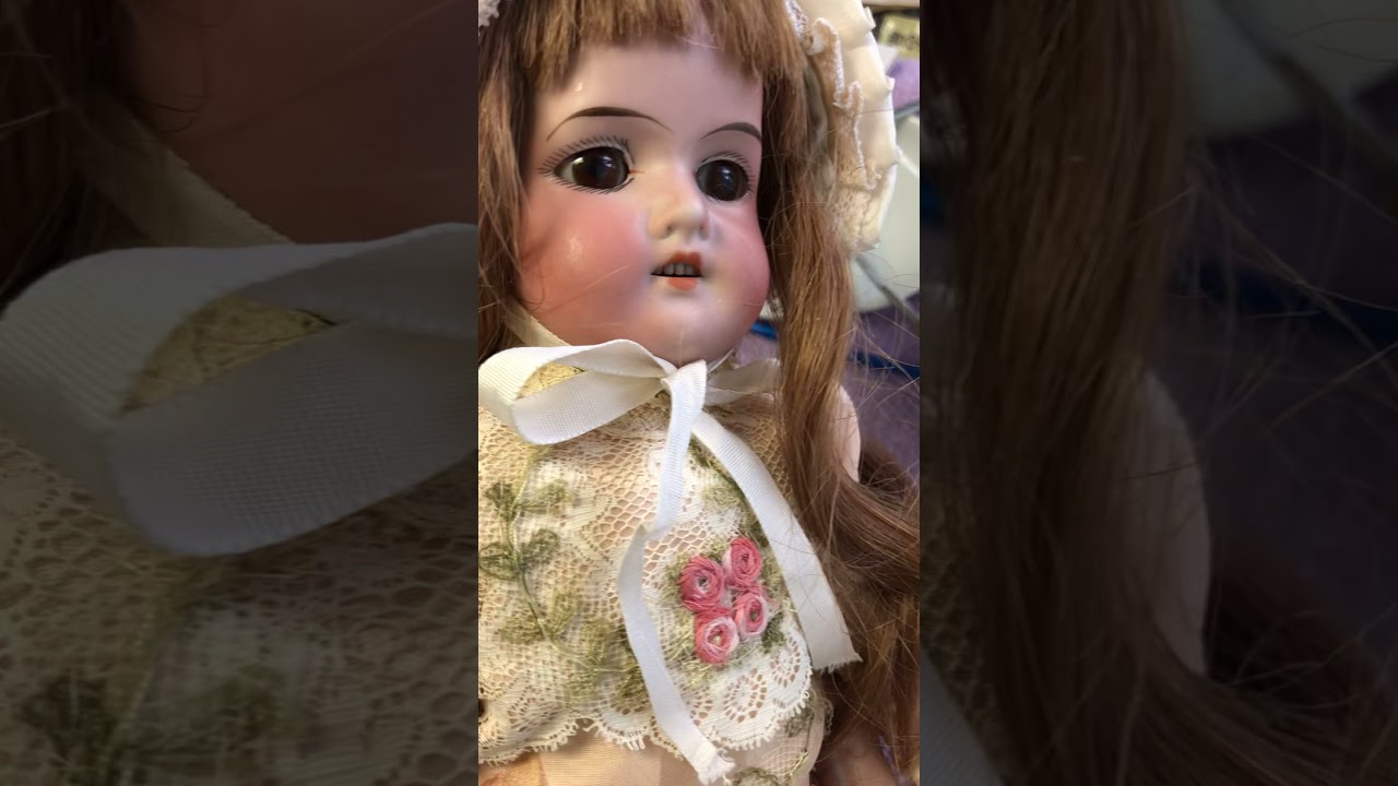 和製ビスクドール】帰国子女のアンティークドール「ねねちゃん」「りん