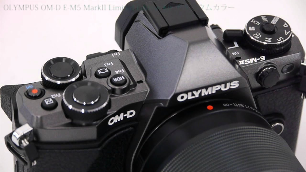 OLYMPUS OM-D E-M5 MarkII Limited Edition Kit チタニウムカラー 開封