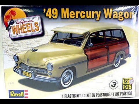 Revell 1/25 '49 Mercury Wagon Model Kit Review - YouTube