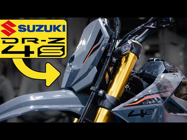 New 2025 Suzuki DR-Z4S: Replacement for my CRF300?! - YouTube