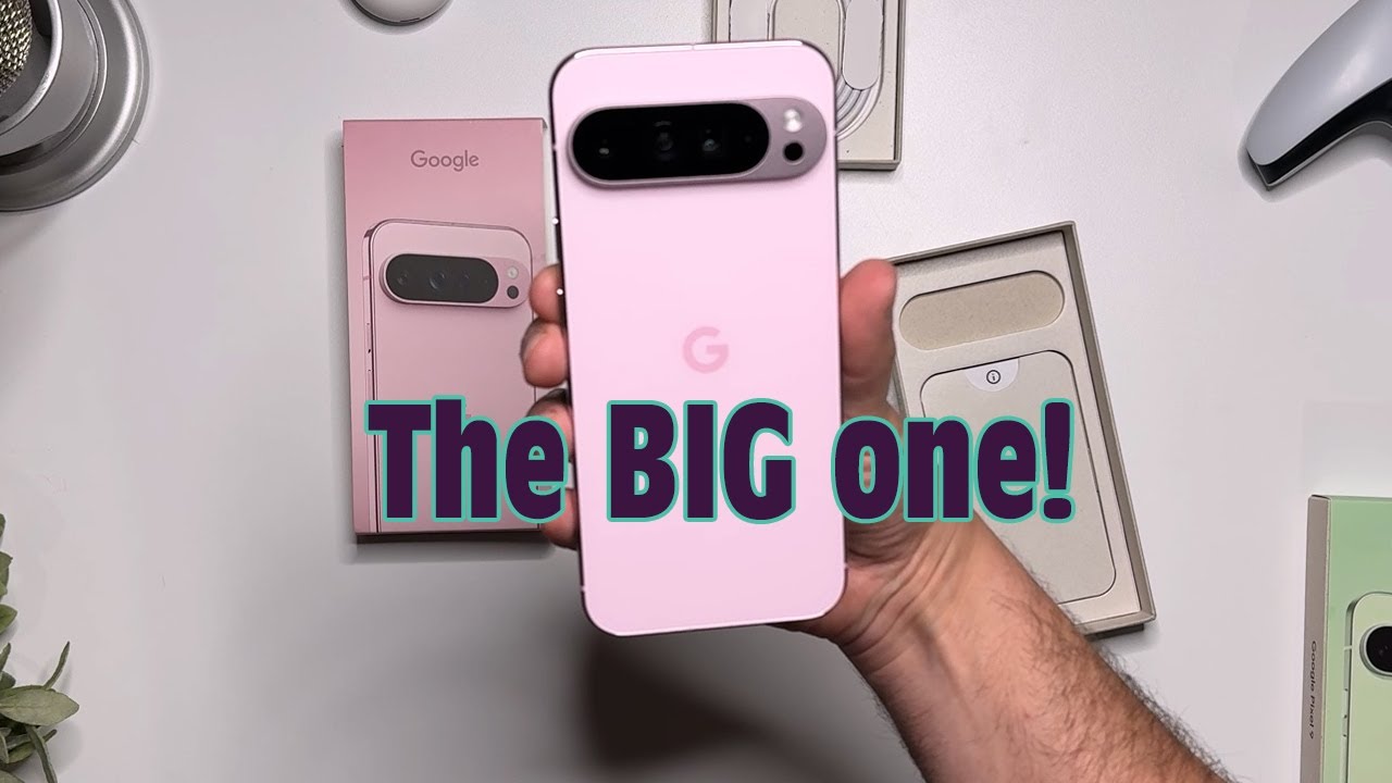 Unboxing The Pixel 9 Pro XL - Rose Quartz Edition - YouTube