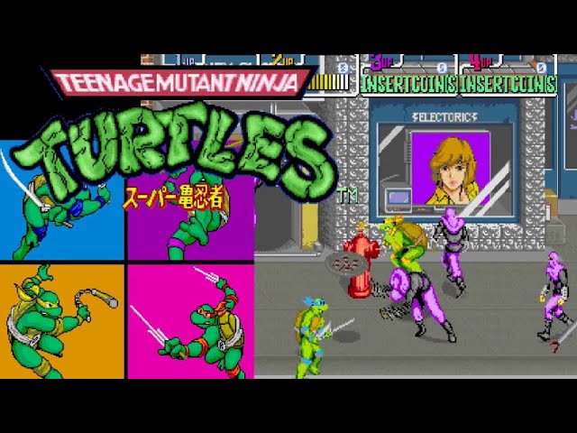 AC】T.M.N.T. スーパー亀忍者【エンディングまで】 - YouTube