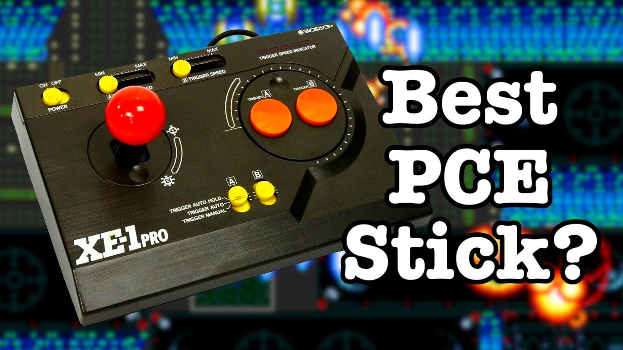 The XE-1 Pro HE PC Engine Arcade Stick (and Final Soldier) | CGQ+