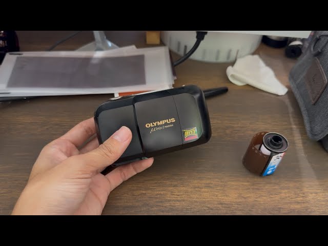 Olympus Mju Panorama Tutorial Video - YouTube