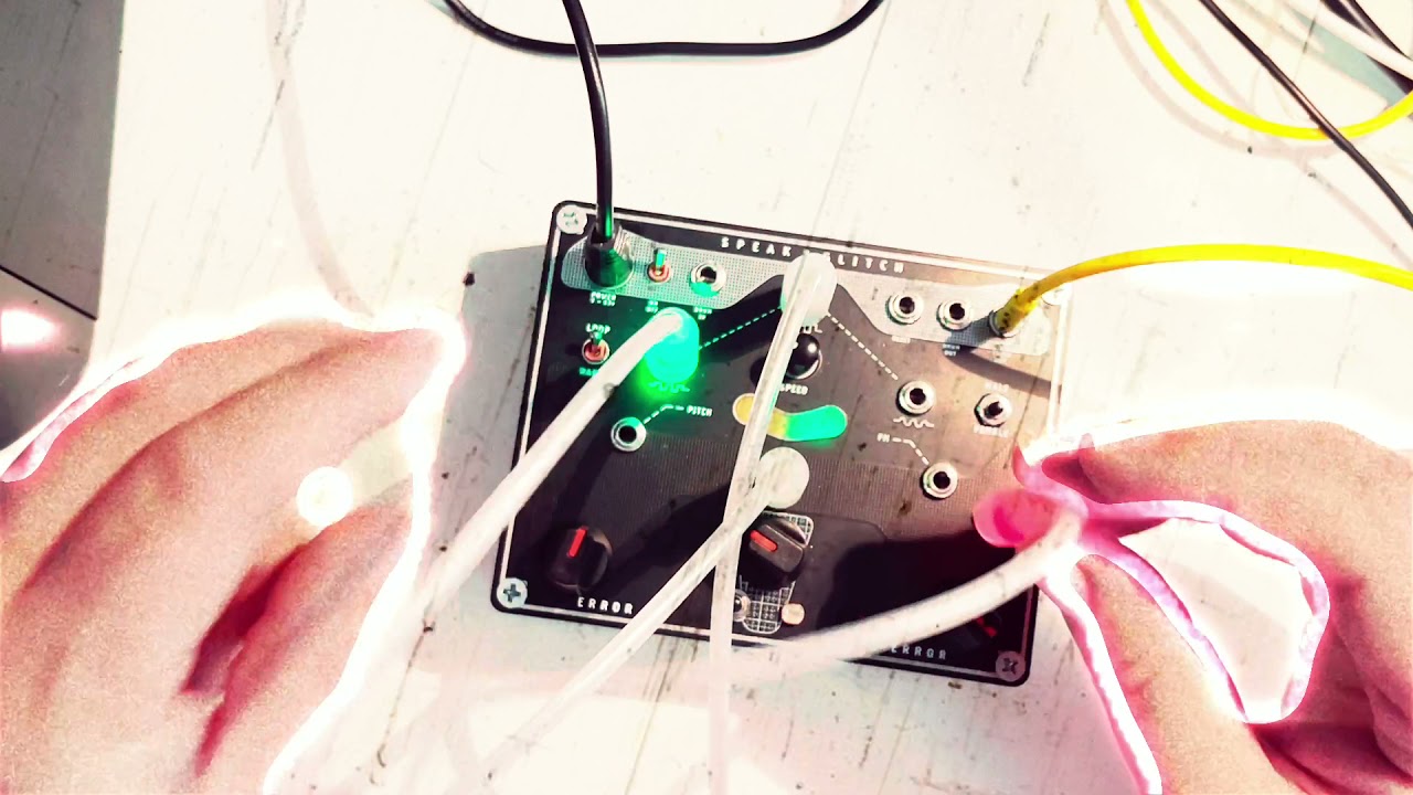 Speak and Glitch . bricky | ERROR-MODULAR | www.errorinstruments.com