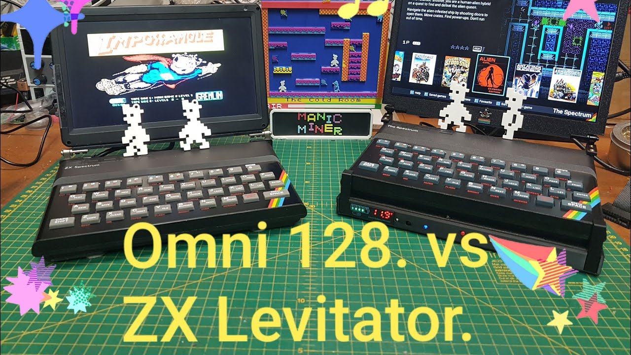 ZX levitator vs Omni 128 ( laptop ) - YouTube