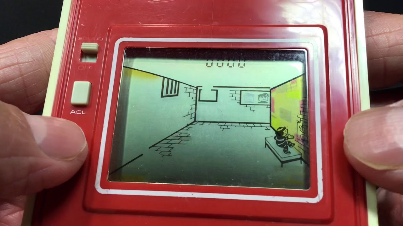 バンダイLSIゲーム18 大脱出 1982年 - YouTube