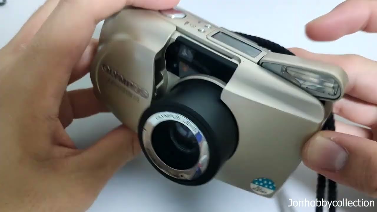 Olympus mju zoom 115 - YouTube