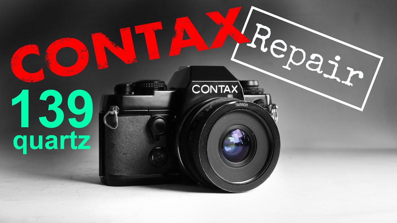Contax 139 Quartz - Film Camera Repair - Shutter Not Firing - YouTube