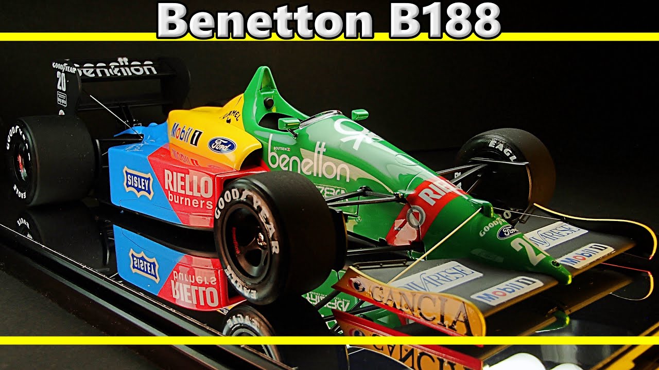 BenettonB188 / Thierry Boutsen / TAMIYA 1/20 Formula1 / Scale