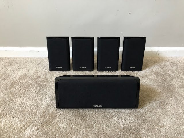 Yamaha NS-P40 - NS-B40 and NS-C40 Home Theater Surround Speakers