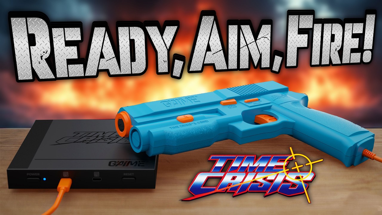 NEW Time Crisis Lightgun PLUG-N-PLAY | Does G'AIM'E Deliver On the