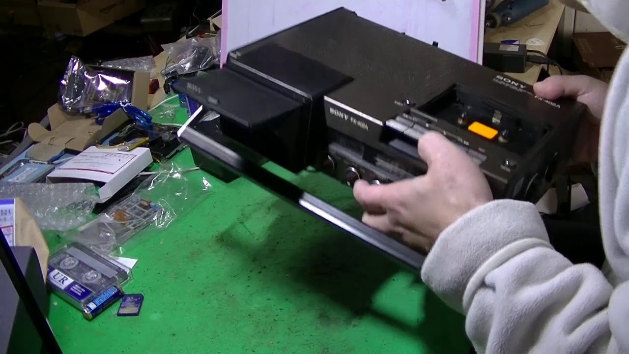 SONY 1978年 ラテカセ FX-402Aをメルカリで買いました - YouTube