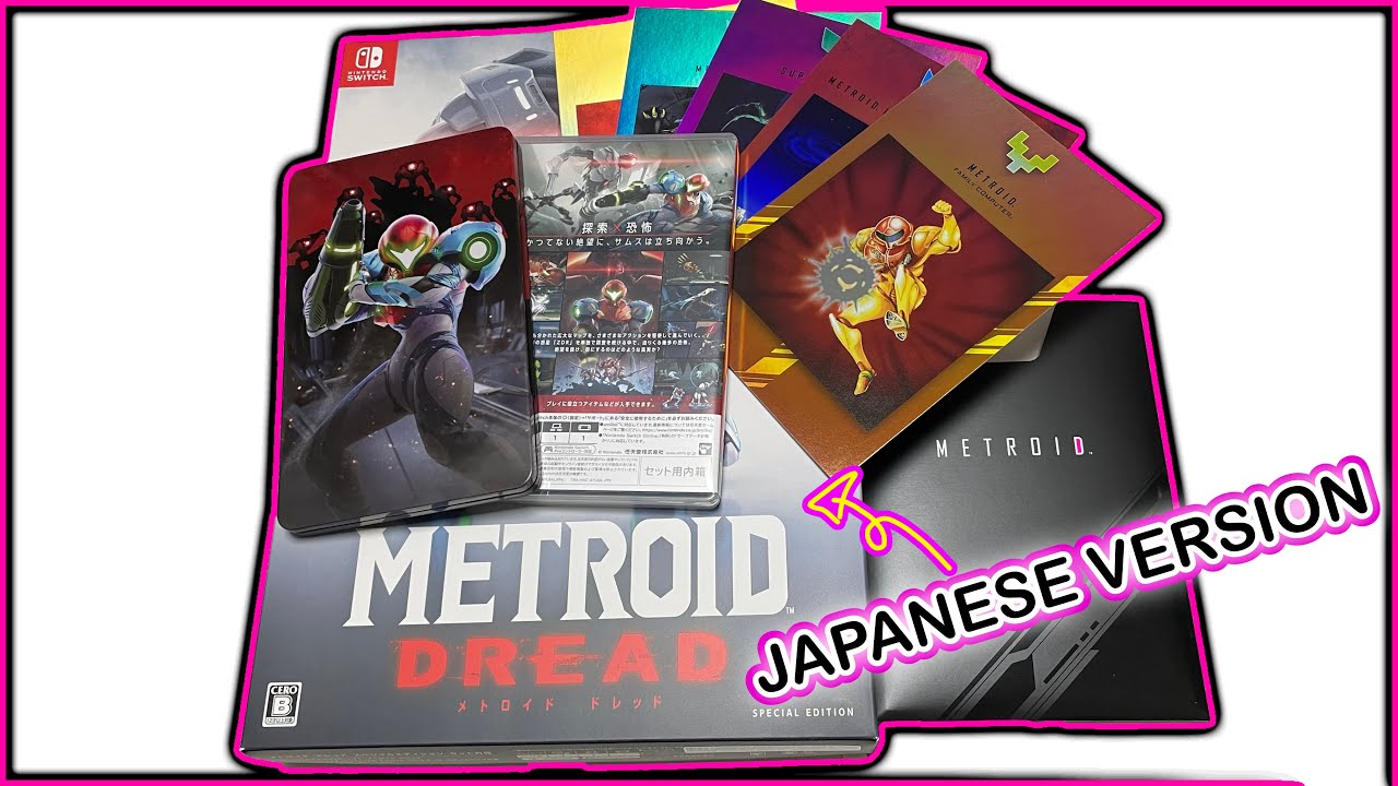 Metroid Dread Special Edition Unbox & Review メトロイド ドレッド