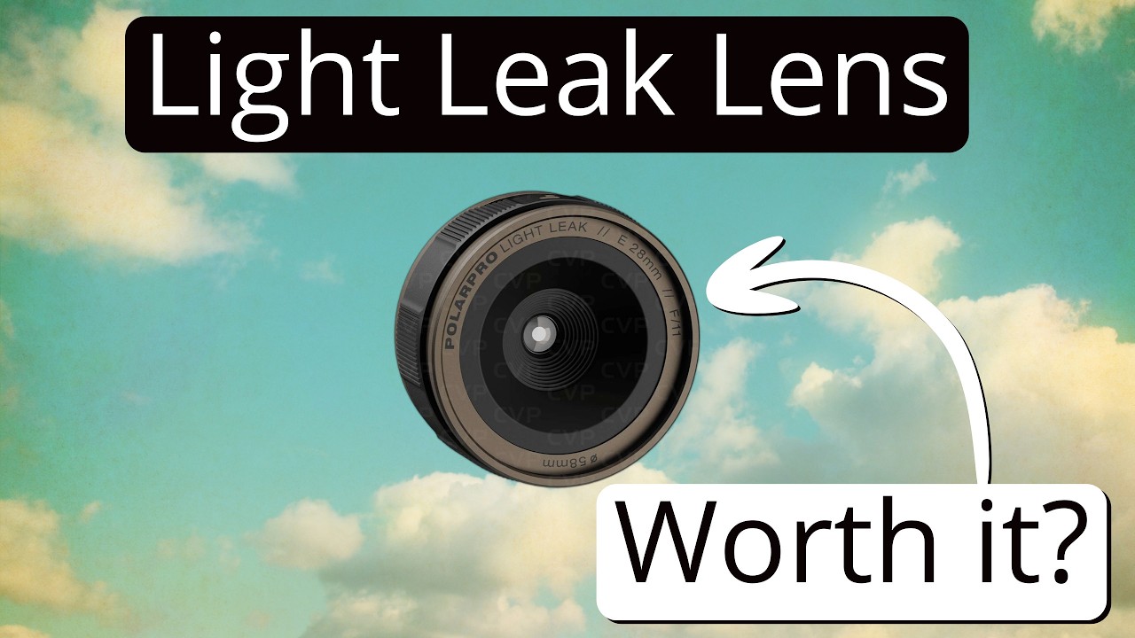 Polar Pro 28mm Light Leak Lens for Sony E mount - YouTube