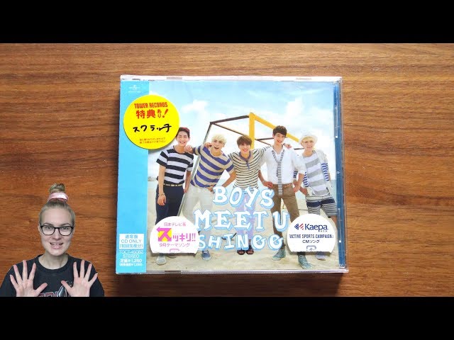 Unboxing SHINee 8th Japanese Single Album Boys Meet U [Normal
