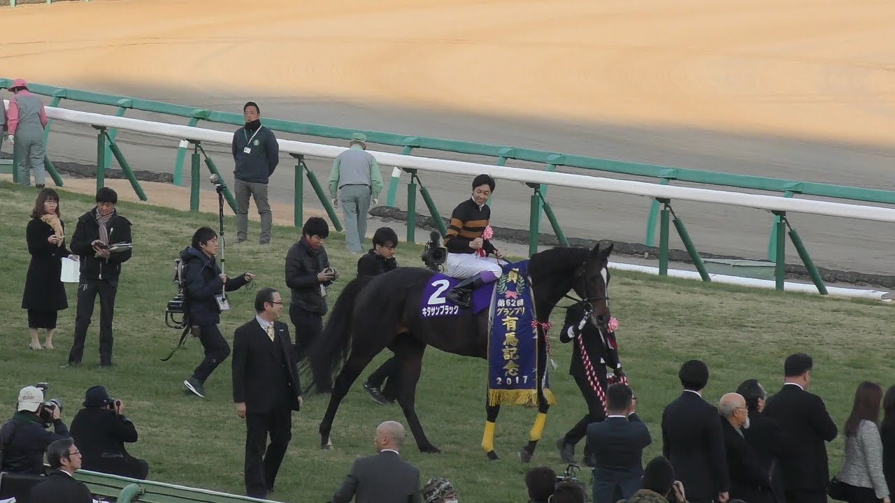 4K動画】2017年 有馬記念（現地撮影）キタサンブラック優勝！武豊騎手