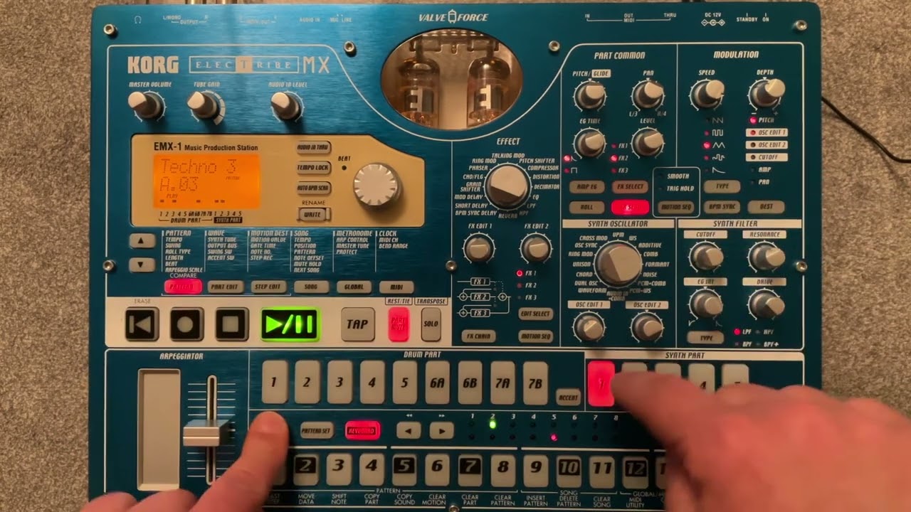 Korg Electribe EMX-1 Jam - YouTube