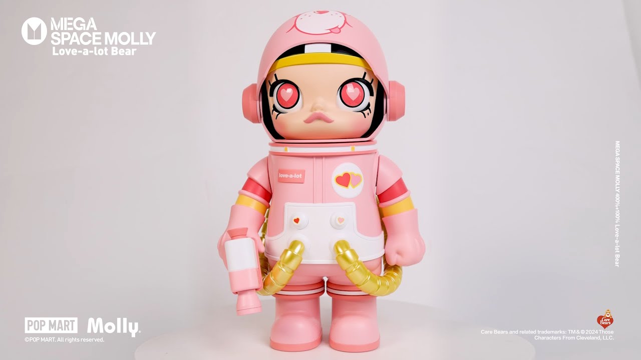 MEGA SPACE MOLLY 400% +100% Love-a-Lot Bears - YouTube